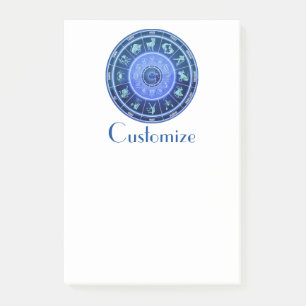Zodiac Sun Sign Astrology Calendar Thunder_Cove Post-it Notes
