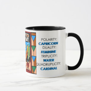 Zodiac Symbol For Birth Sign Cancer Mug