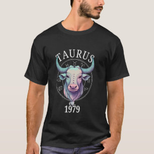 Zodiac Taurus Bull Born in 1979 T-Shirt