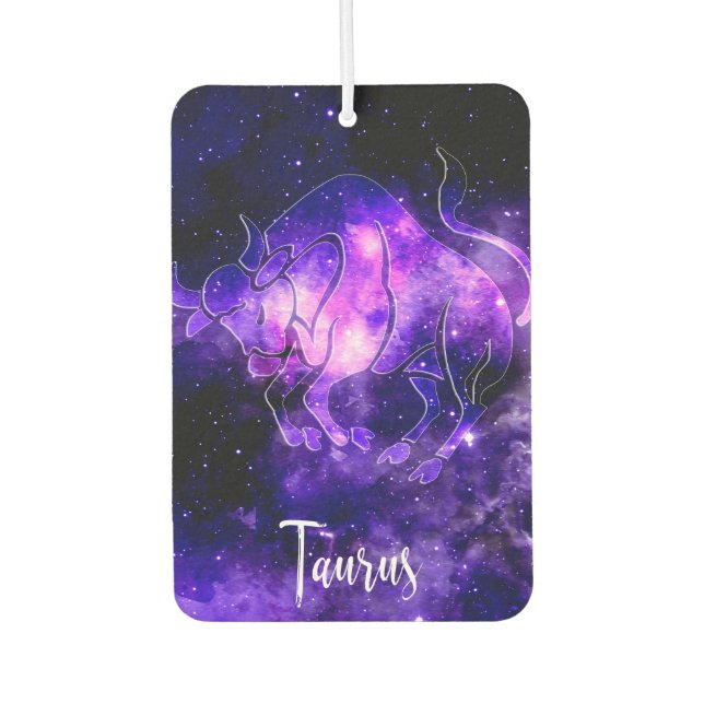 Zodiac : Taurus Car Air Freshener (Front)