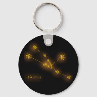 Zodiac - Taurus Key Ring