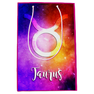 Zodiac : Taurus Space Candy Medium Gift Bag