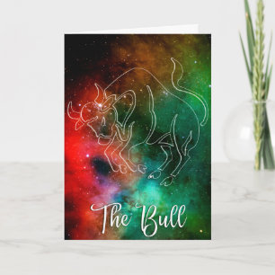 Zodiac : Taurus 'The Bull' Card