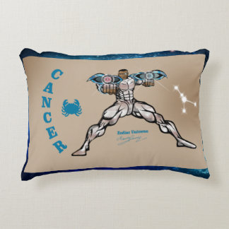 Zodiac Universe-Cancer Accent Pillow
