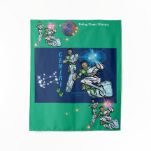 Zodiac Universe -Gemini-Party Banner Tapestry