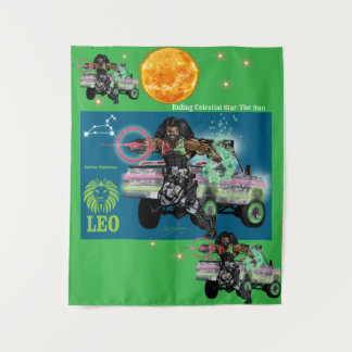 Zodiac Universe -Leo-Party Banner Tapestry
