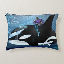 Zodiac Universe-Pisces Accent Pillow