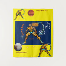 Zodiac Universe -Scorpio-Party Banner Tapestry