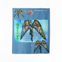 Zodiac Universe -Virgo-Party Banner Tapestry