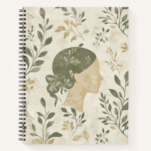 Zodiac Vibes Virgo - Spiral Notebook