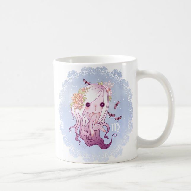 Zodiac vierge virgo coffee mug (Right)