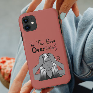 Zodiac Virgo "I'm too Busy Overthinking." iPhone 11 Case