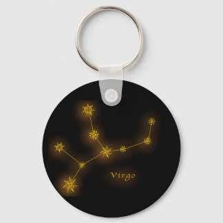 Zodiac - Virgo Key Ring
