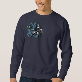 Zodiac Warriors: Year of the Rooster,Warriors Back Sweatshirt