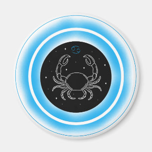 Zodiac Water Element Cancer Magnet