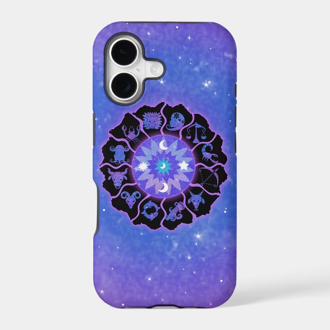 Zodiac Wheel iPhone 5 Case (Back)