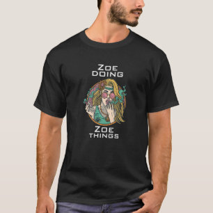Zoe doing Premium T-Shirt