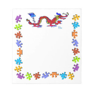 Zoe Dragon Notepad