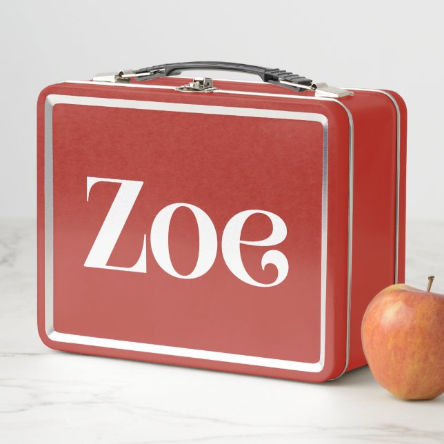 Zoe Metal Lunch Box (In Situ)