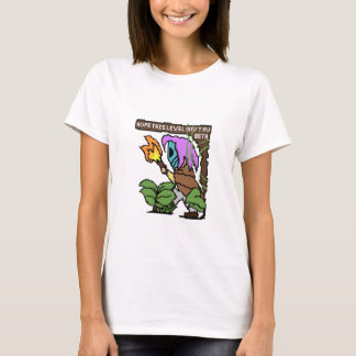 Zoe Pixel Sign – “Beta Level?” T-Shirt