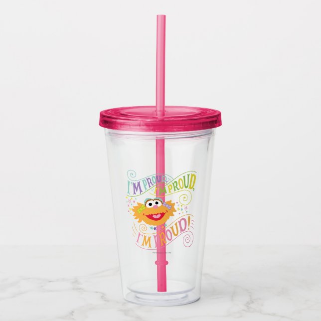 Zoe Proud Acrylic Tumbler (Front)