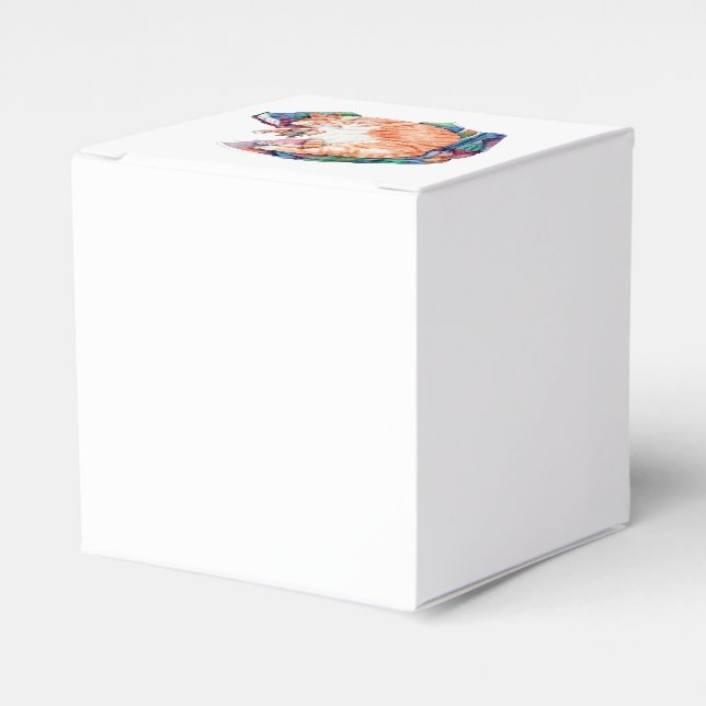 Zoe's Winter Nap Favour Box (Front Side)