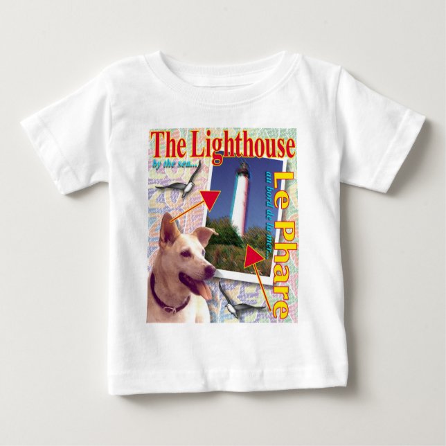 ZoeSPEAK - The Lighthouse Baby T-Shirt (Front)