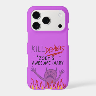 Zoey’s Awesome Diary – Funny Purple Demon Notebook