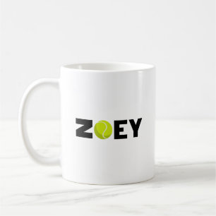 Zoey Tennis Coffee Mug