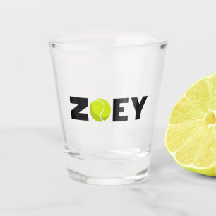 Zoey Tennis Shot Glass