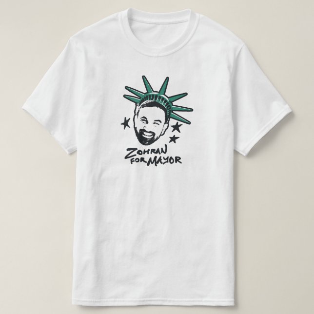 ZOHRAN FOR MAYOR Light Tee (Design Front)