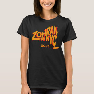 Zohran for NYC 2025 T-Shirt, Progressive Campaign T-Shirt