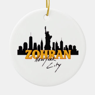Zohran Mamdani for Mayor NYC Democratic Ceramic Ornament