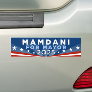 Zohran Mamdani for New York Mayor 2025 Bumper Sticker