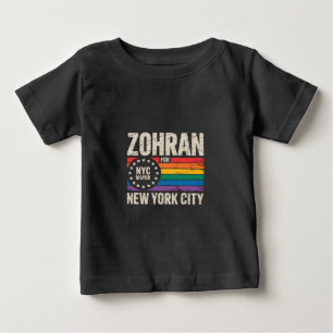 Zohran Mamdani For NYC Mayor LGBTQ Democrat Baby T-Shirt