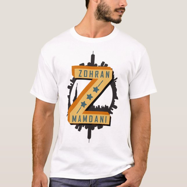 Zohran Mamdani – Voice for Change T-Shirt (Front)