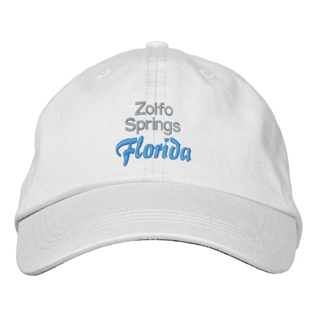 ZOLFO SPRINGS cap (Front)