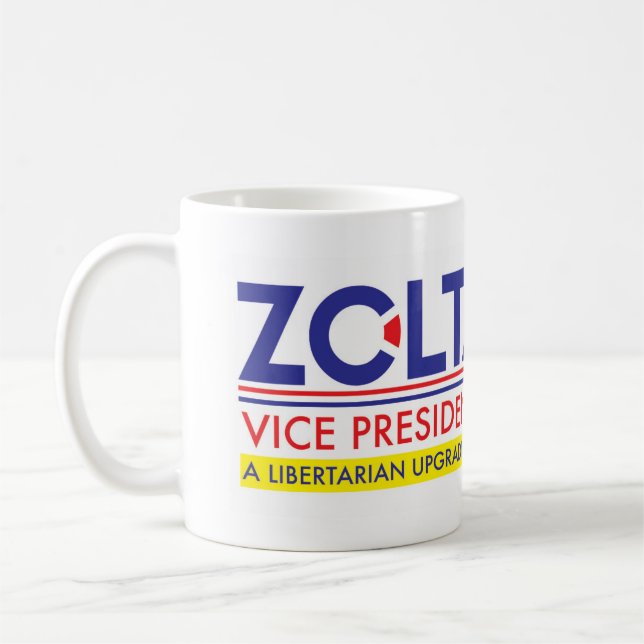 Zoltan Istvan VP 2020 Coffee Mug (Left)