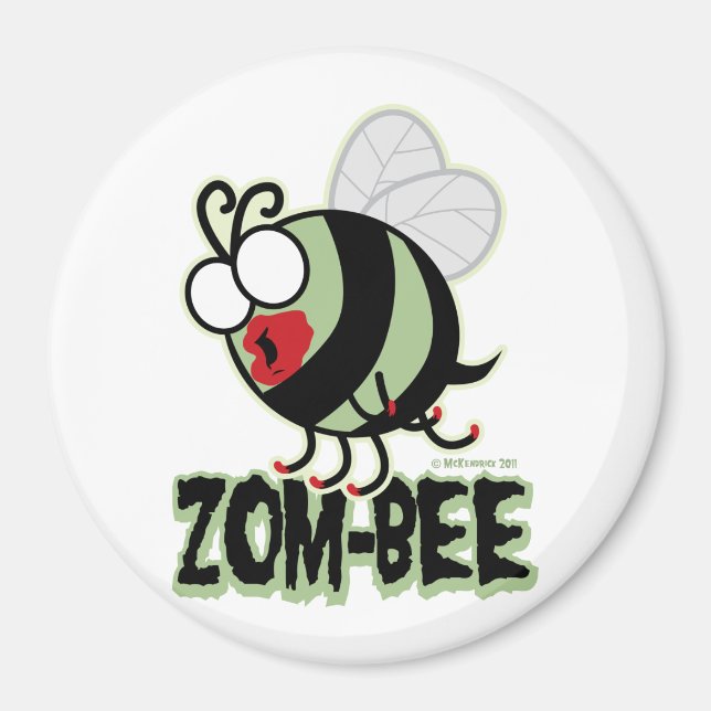 Zom-Bee Magnet (Front)