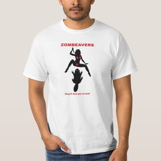 ZOMBEAVERS t-shirt (Front)