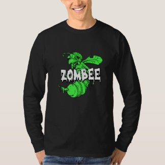 Zombee Halloween Costume Cool Bee Zombie Pun Beek T-Shirt