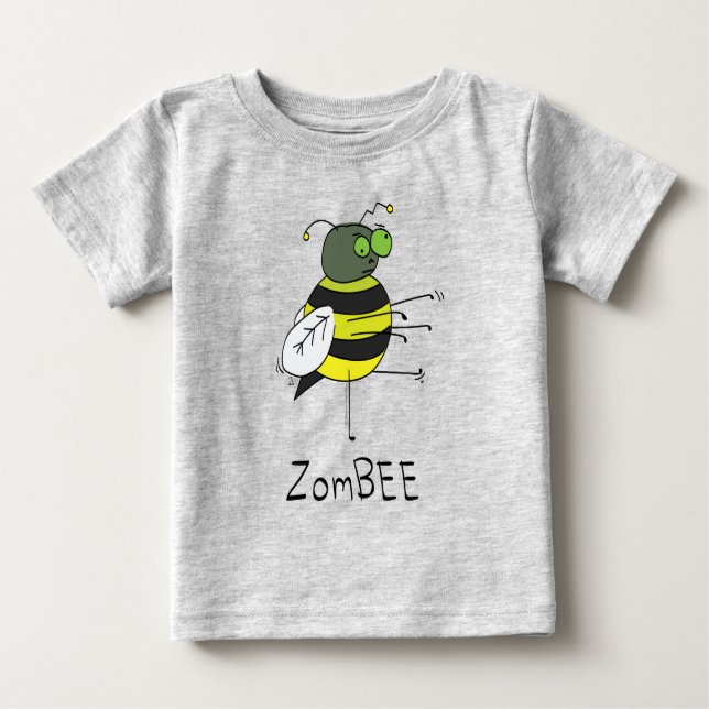 ZomBEE Zombie Bee Baby's Kid's T-shirt (Front)