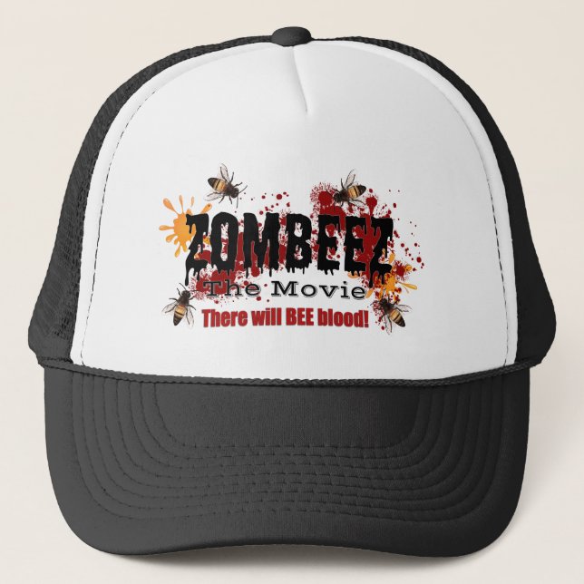 ZOMBEEZ Black Logo Hat (Front)