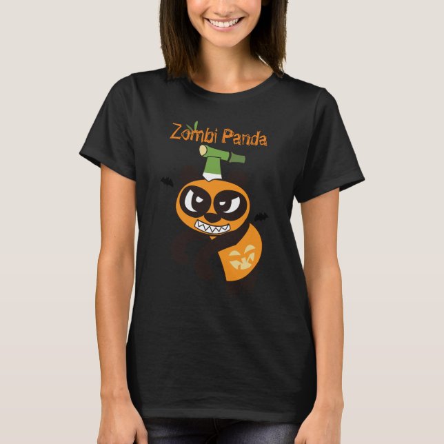 Zombi Panda T-Shirt (Front)