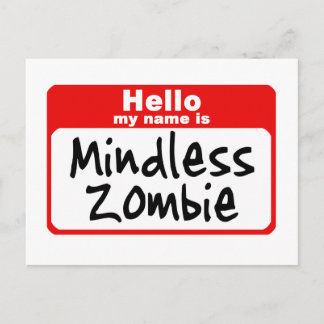 zombie2 postcard
