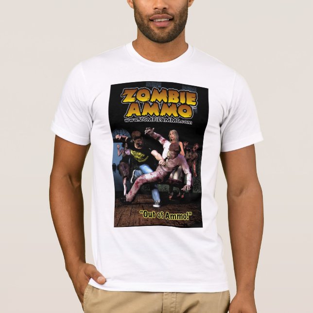 Zombie Ammo™ "Out of Ammo!" T-Shirt (Front)