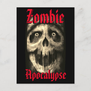 Zombie Apocalypse 2 Postcard