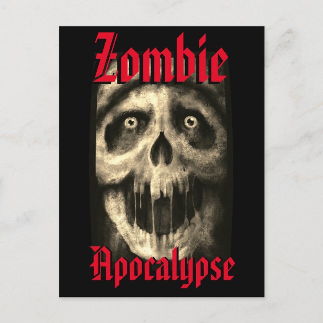 Zombie Apocalypse 2 Postcard (Front)