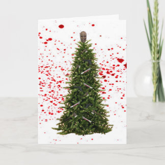 Zombie Apocalypse Christmas card