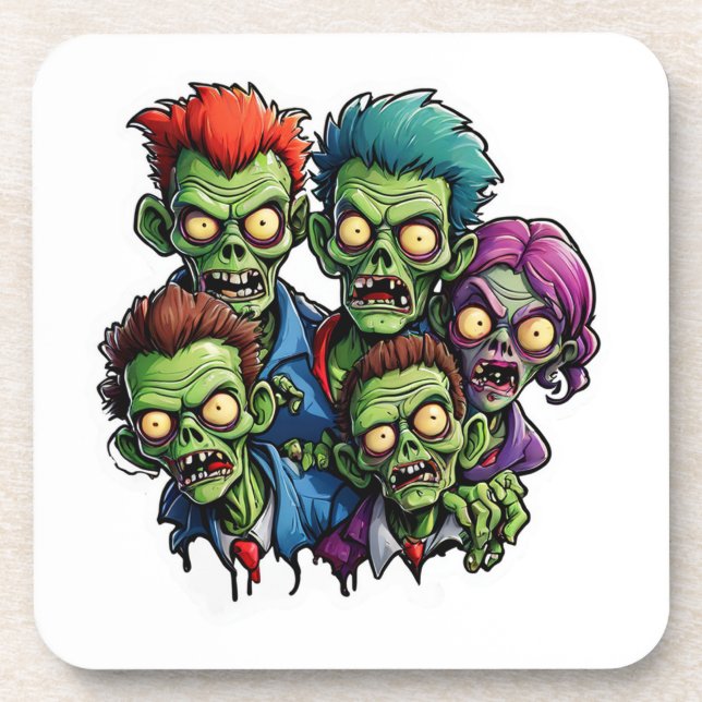 Zombie Apocalypse Coaster (Front)